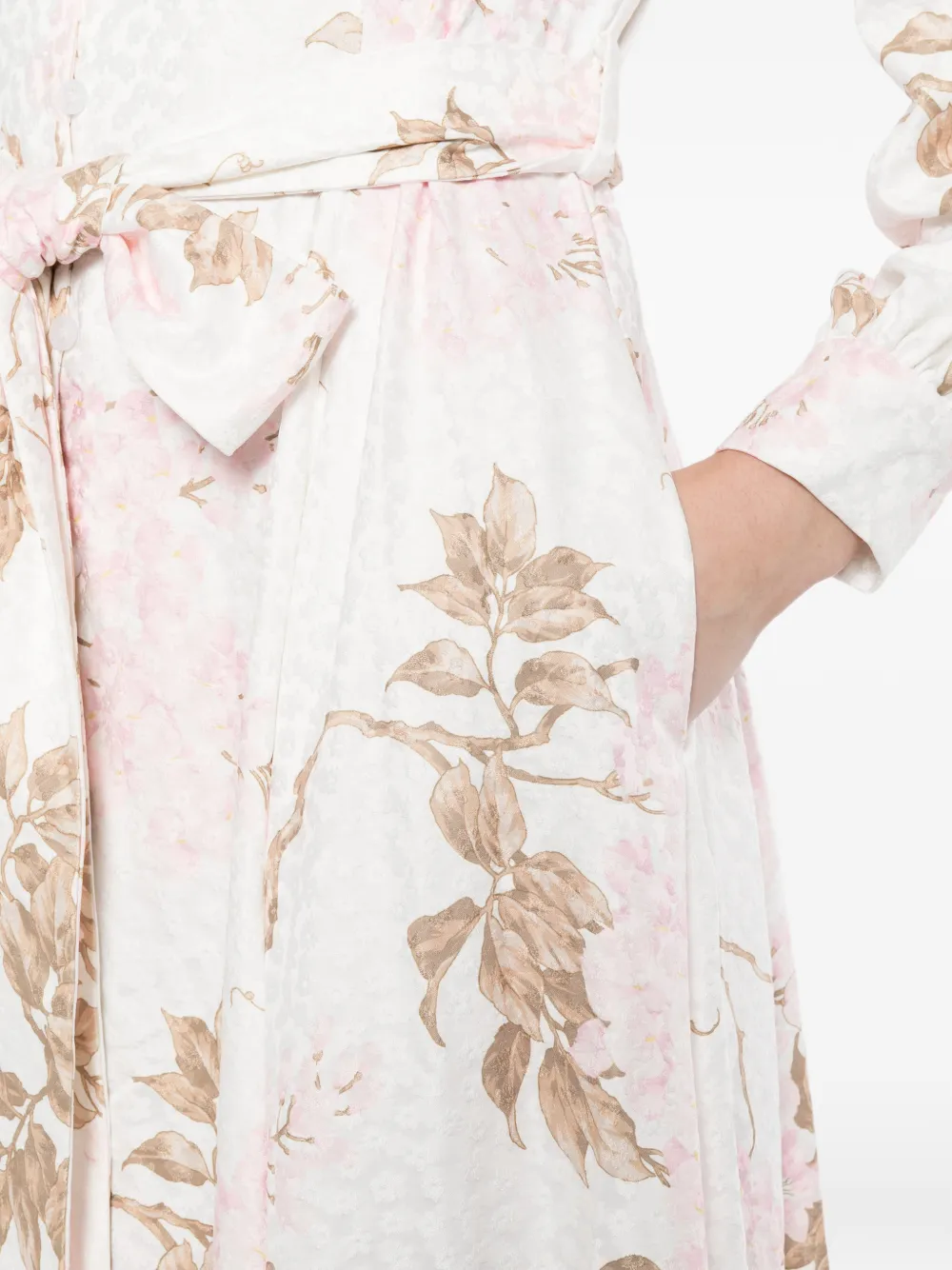 Needle & Thread Wisteria blousejurk Wit