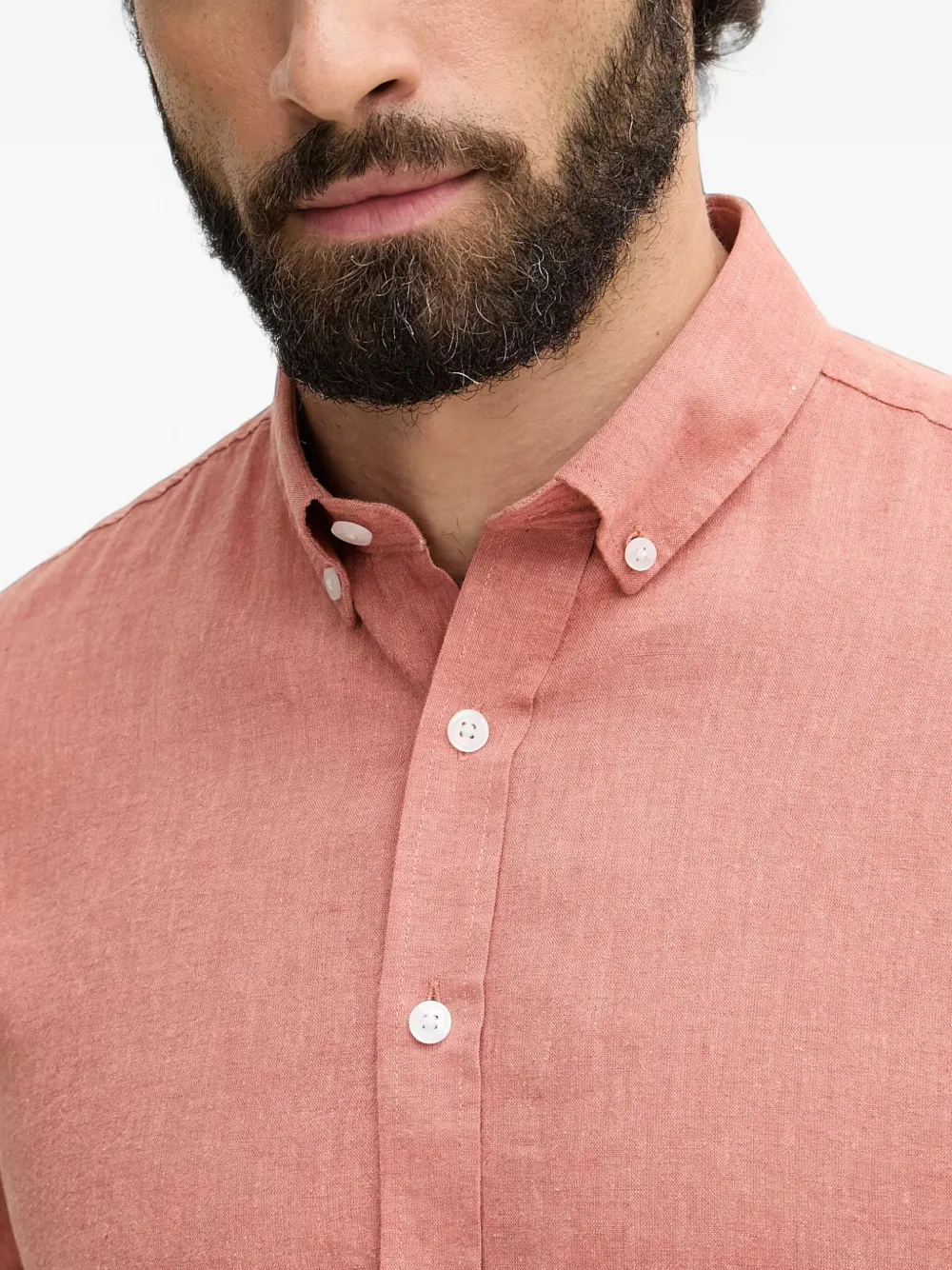 Lindbergh Button-down overhemd Rood