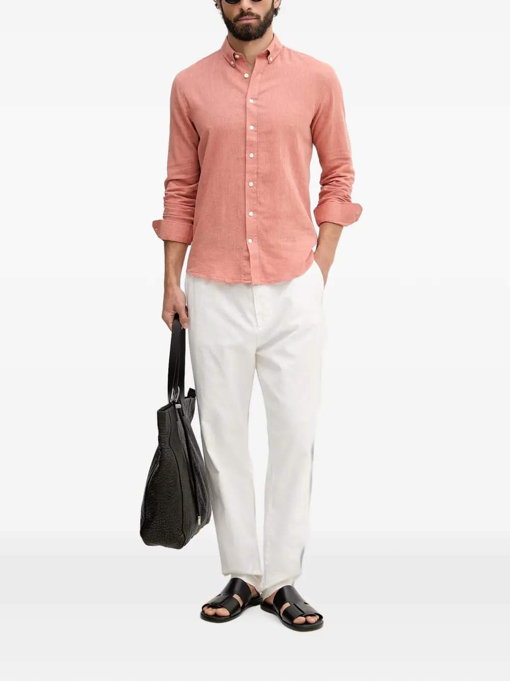 Lindbergh Button-down overhemd Rood