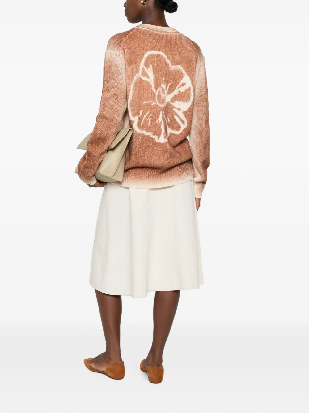 Dorothee Schumacher Vest met bloemenprint Bruin