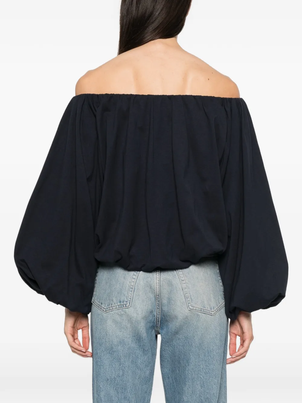 Dorothee Schumacher Off-shoulder top Blauw
