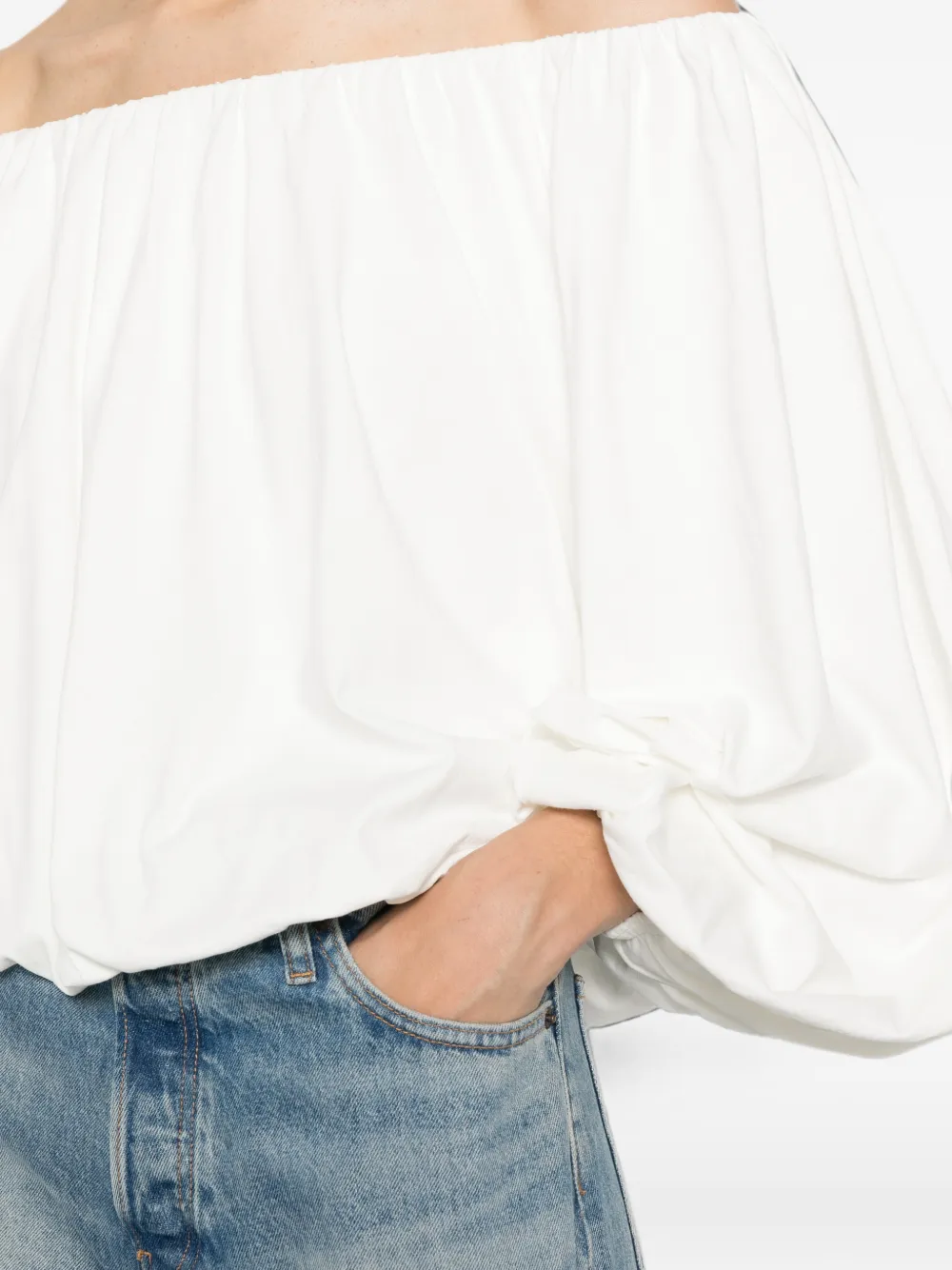 Dorothee Schumacher Off-shoulder top Wit