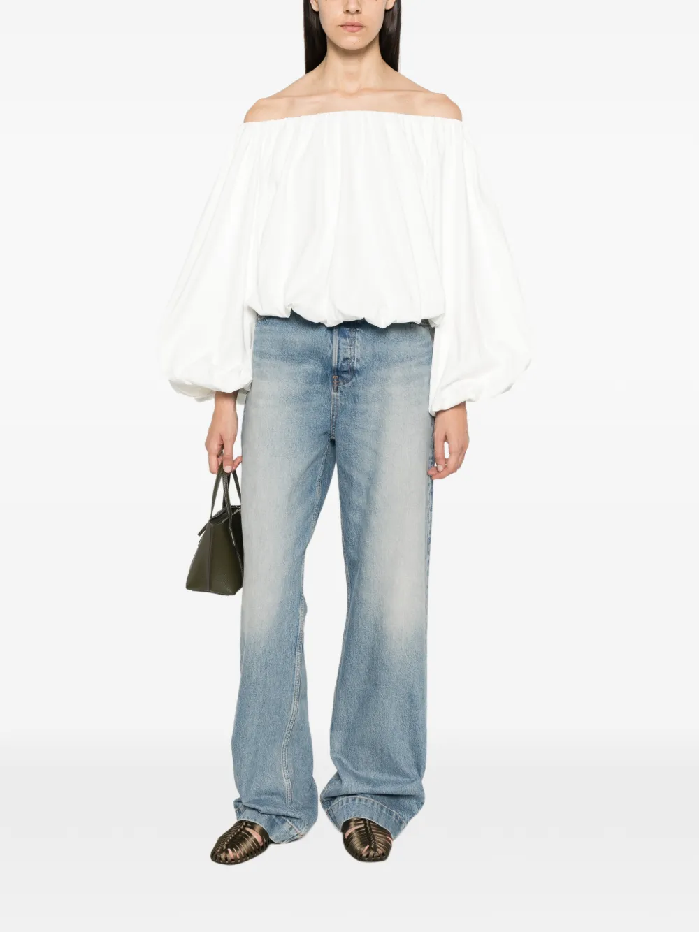 Dorothee Schumacher Off-shoulder top Wit