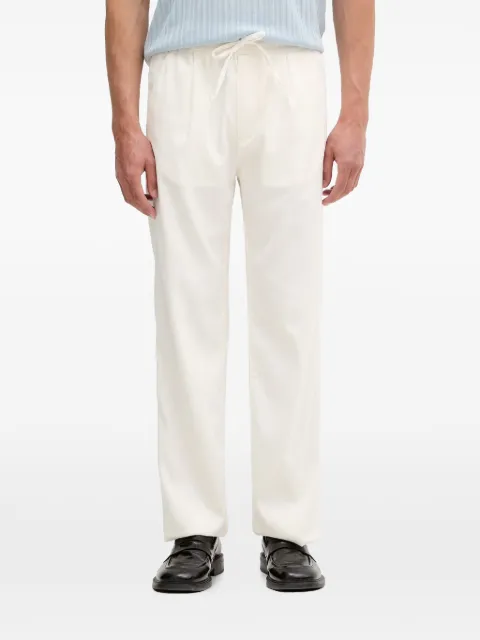GUESS USA Paolo drawstring-waist pleated trousers