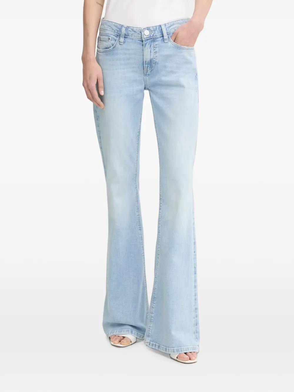 GUESS USA Jeans svasati a vita bassa - Blu