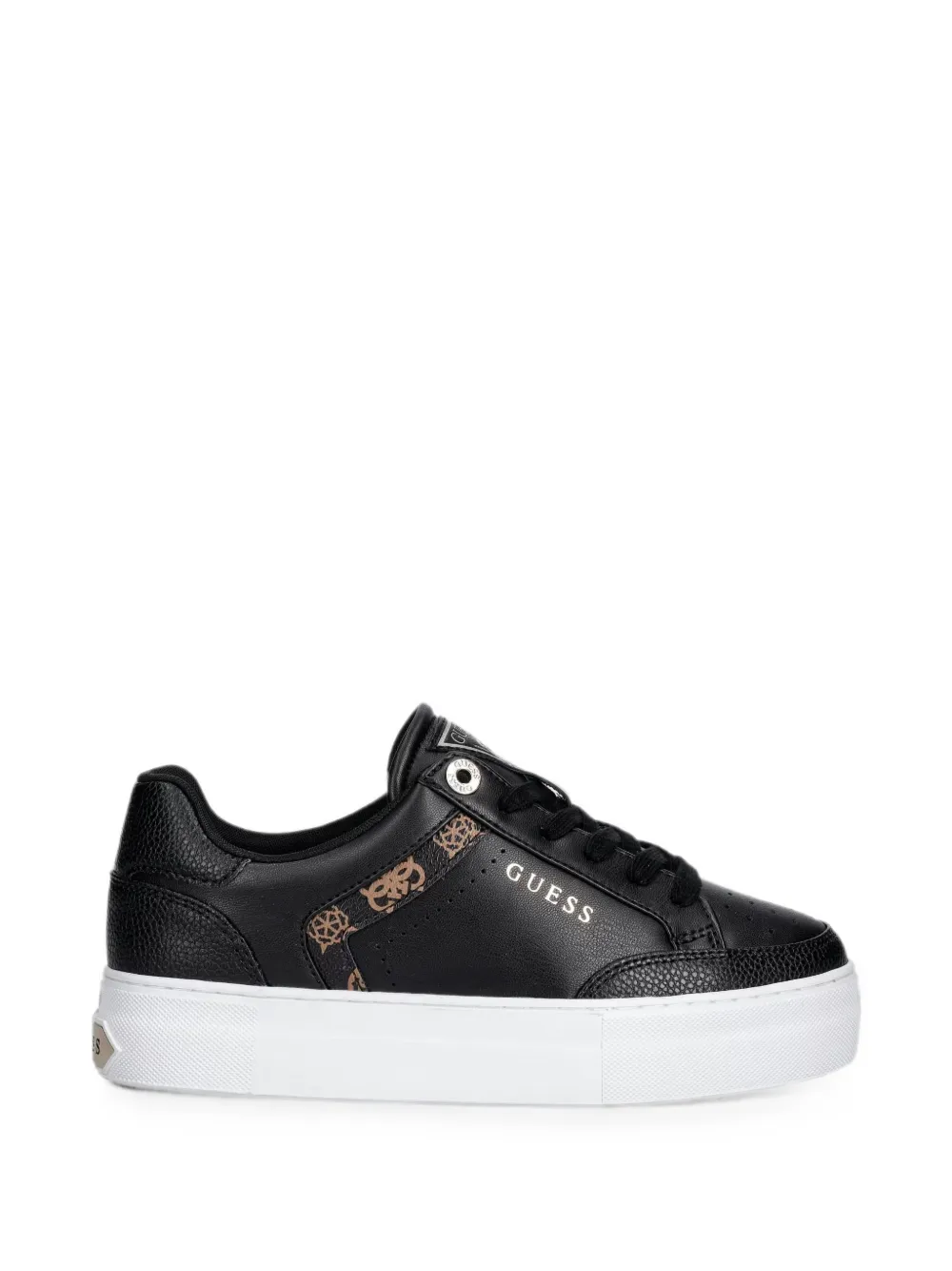 GUESS USA Sneakers con inserti e logo - Nero