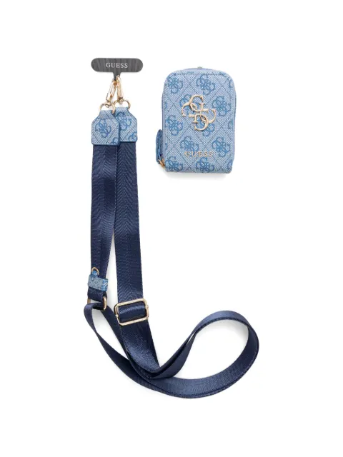 GUESS USA logo-print crossbody pouch
