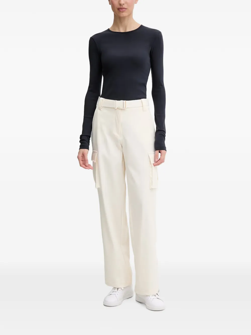 GUESS USA Nylon cargo broek Beige