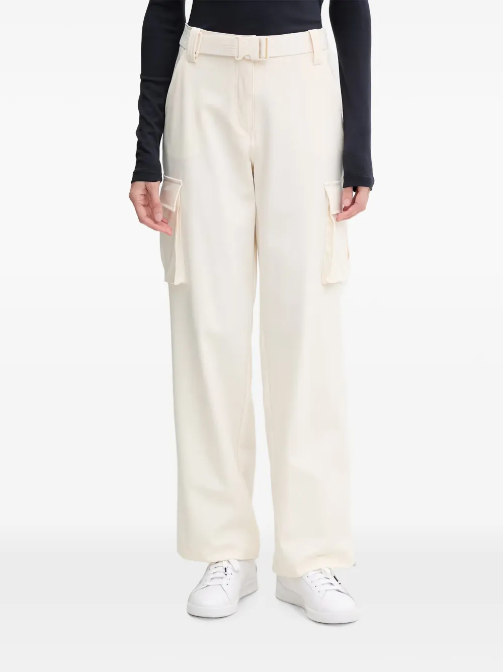 GUESS USA nylon cargo pants - Toni neutri