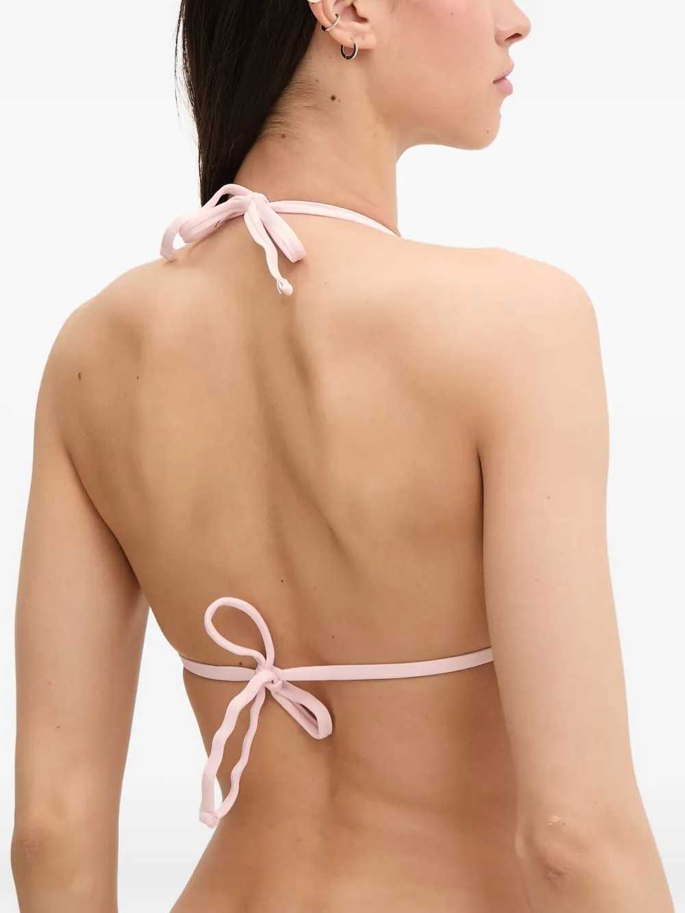 GUESS USA Triangel bikinitop met 4G-logo Roze