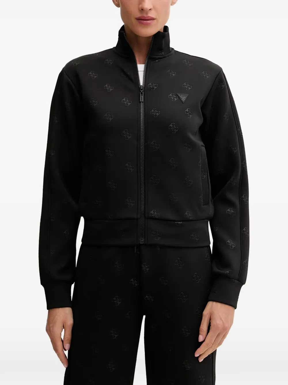 GUESS USA logo-print jacket - Nero