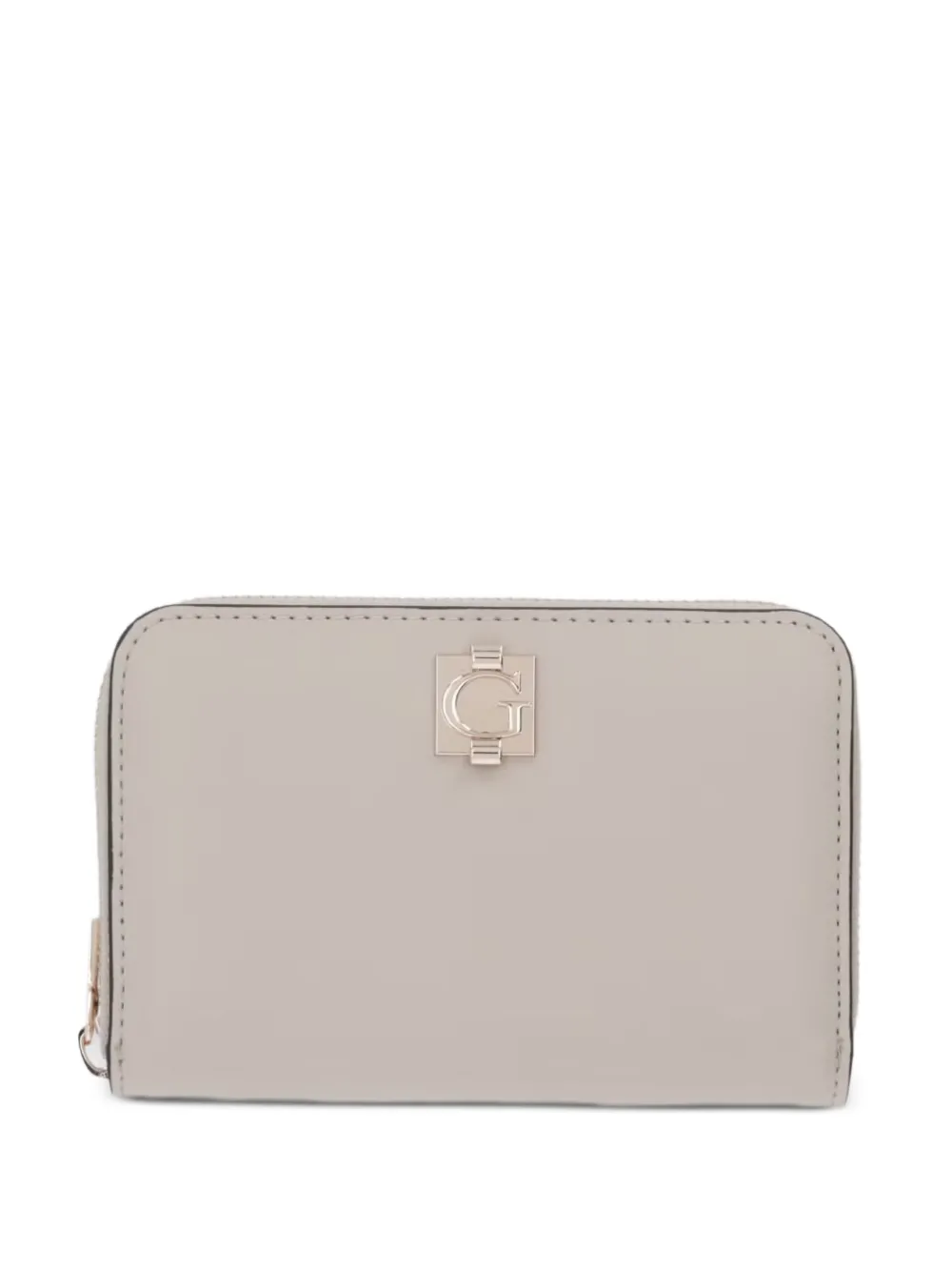 GUESS USA Audrey logo-plaque zip-around wallet - Grigio