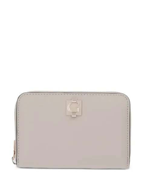 GUESS USA Audrey logo-plaque zip-around wallet