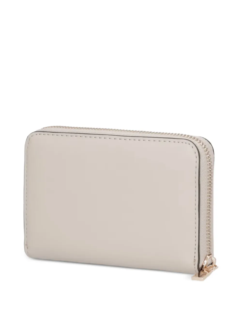 GUESS USA Audrey logo-plaque zip-around wallet Grijs