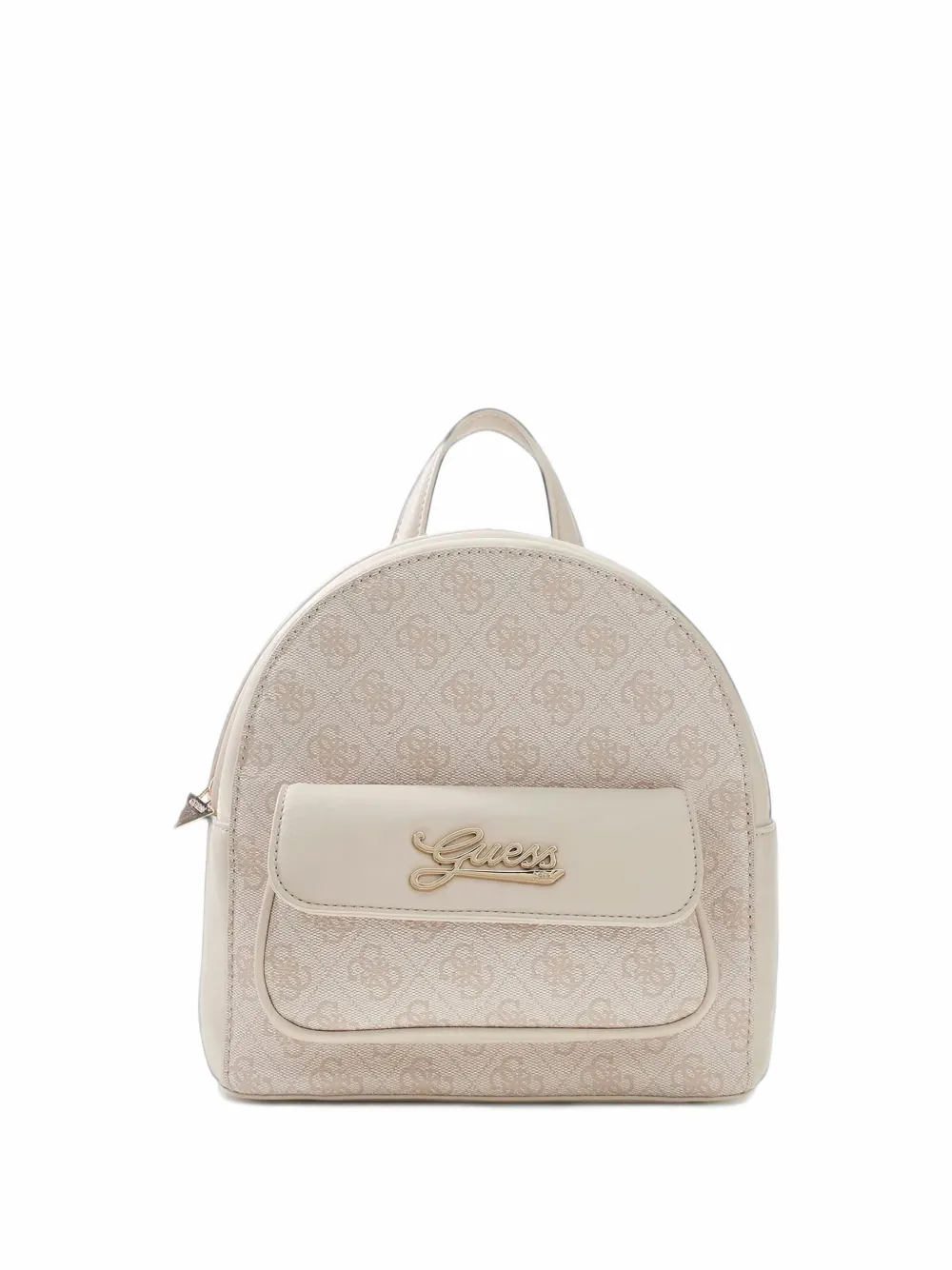 guess kids logo-plaque backpack - Toni neutri