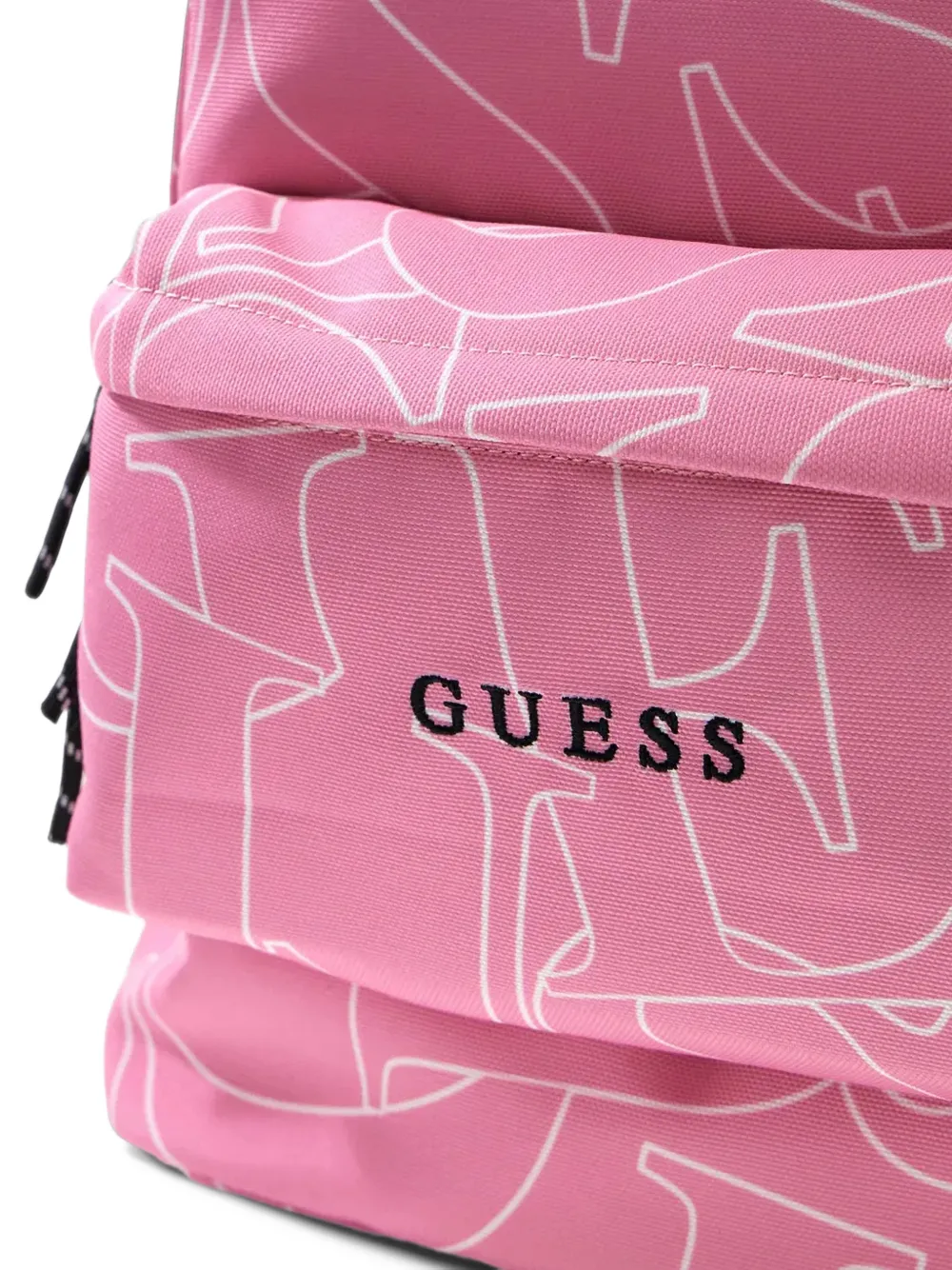 guess kids logo-print backpack Roze