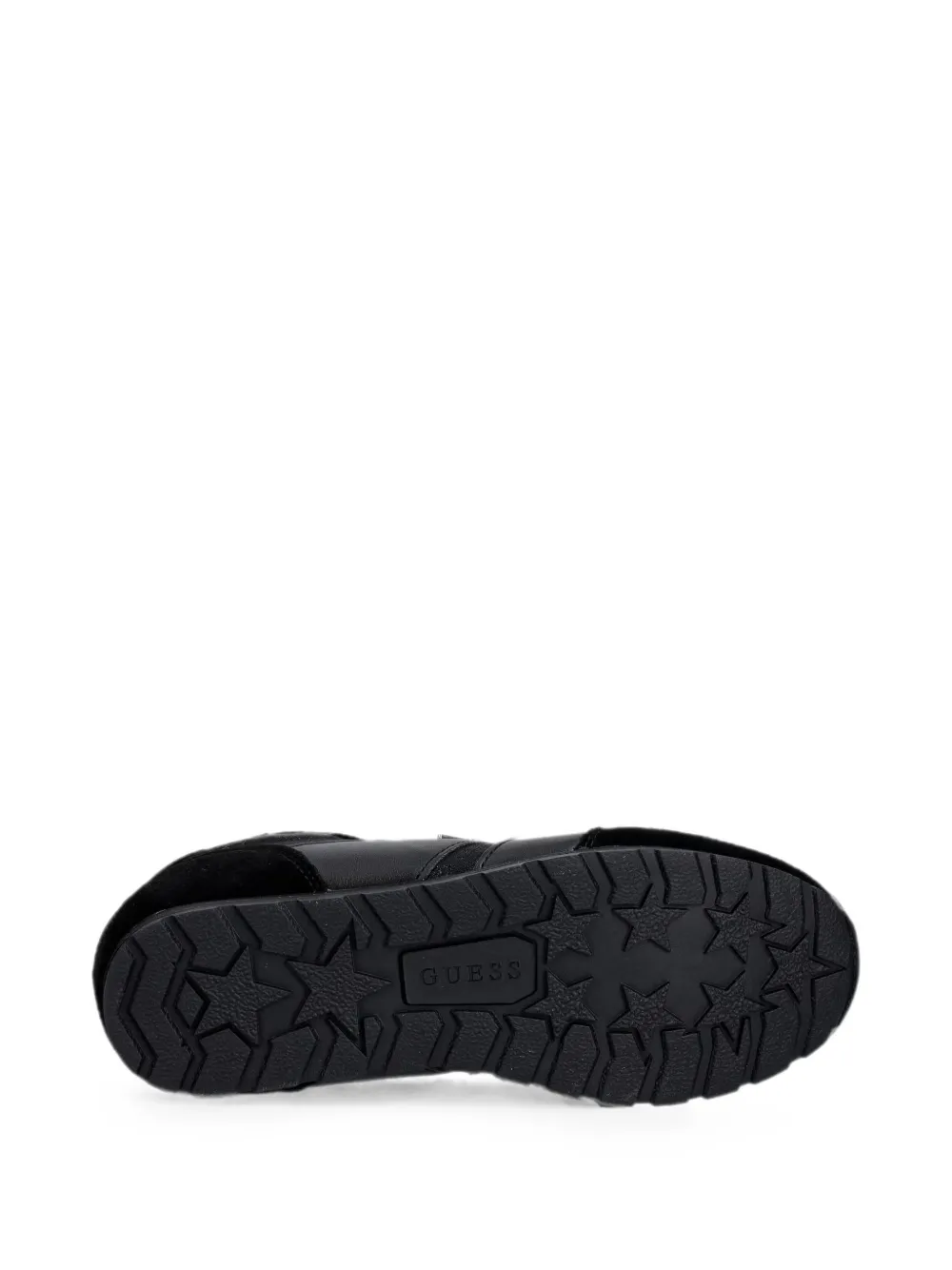 GUESS USA Tyrah suede sneakers Zwart