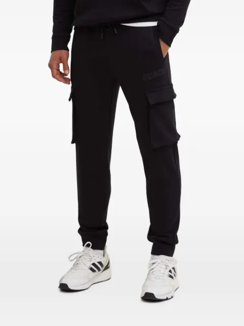 GUESS USA logo-patch track pants