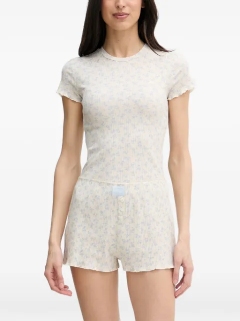 GUESS USA floral-print pyjamas set