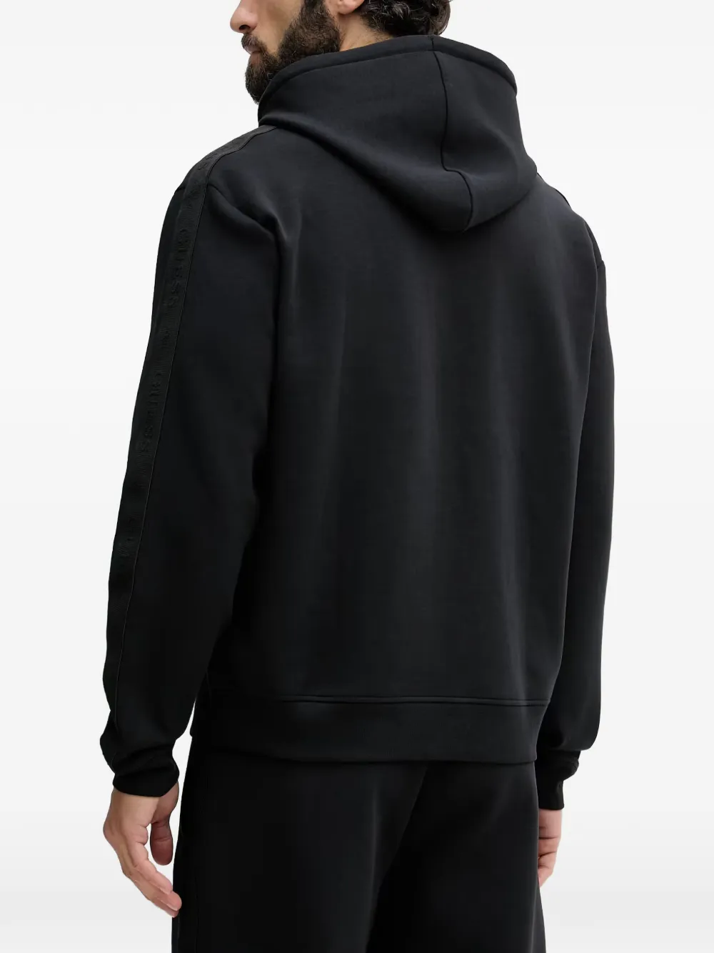 GUESS USA Sweater met zijbanden Zwart