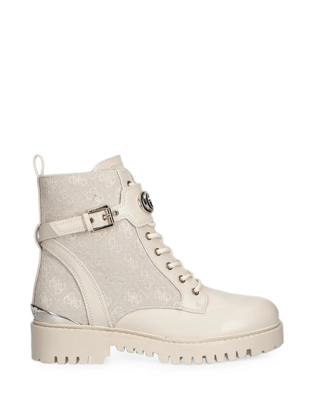 GUESS USA Anfibi Olanna con logo - Toni neutri