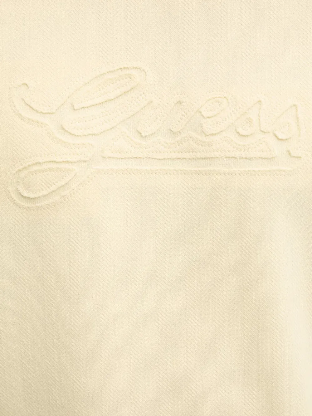 GUESS USA embroidered logo sweatshirt Geel