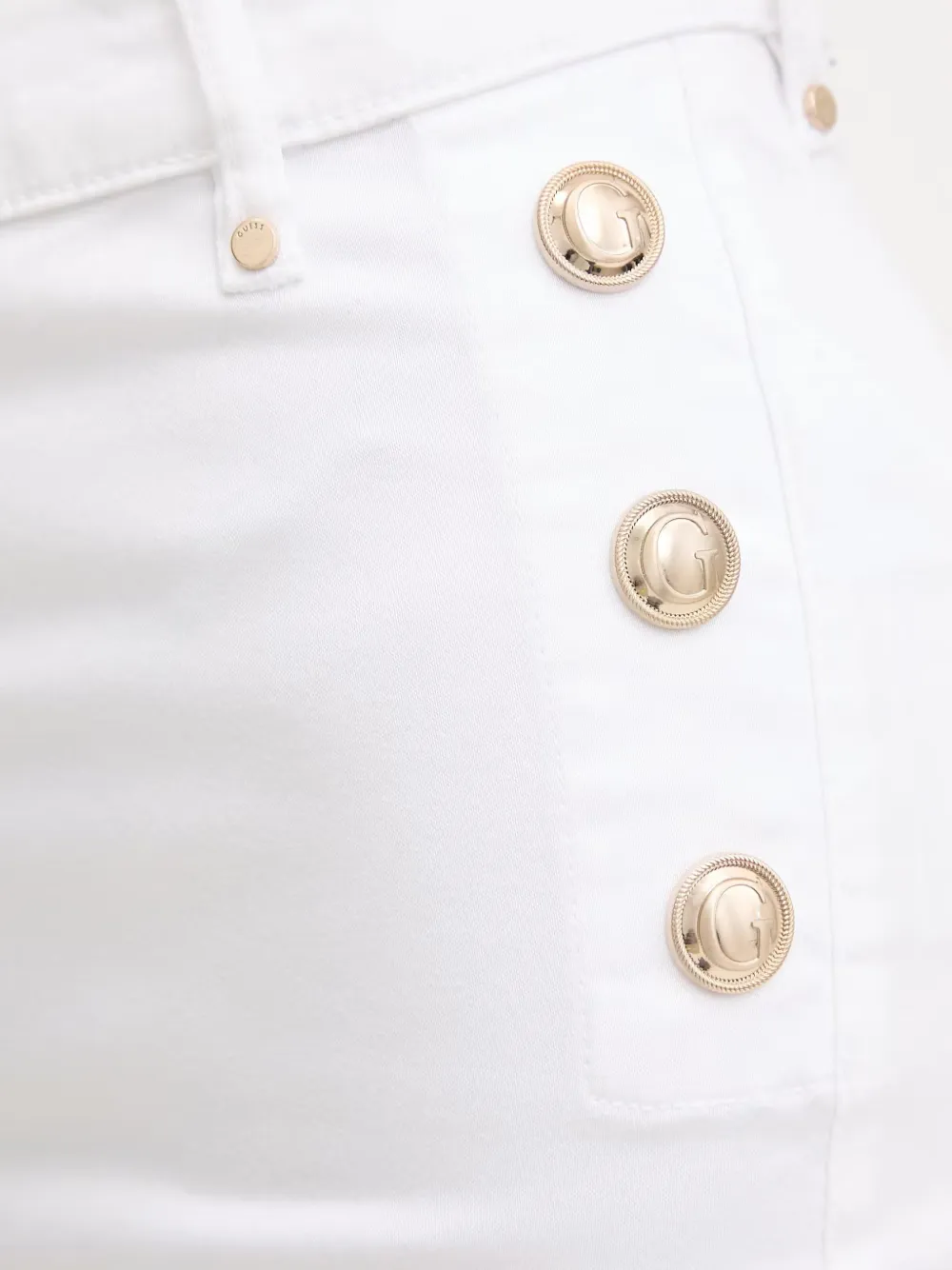 GUESS USA New Faye chino Wit