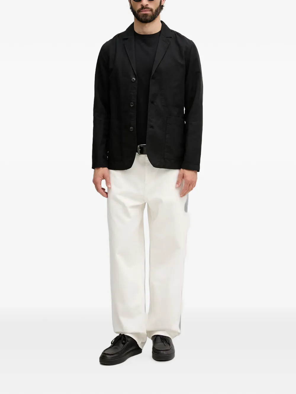 Lindbergh Blazer met opgestikte zak Zwart