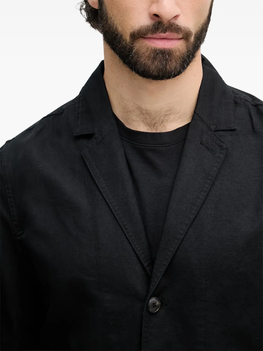 Lindbergh Blazer met opgestikte zak Zwart
