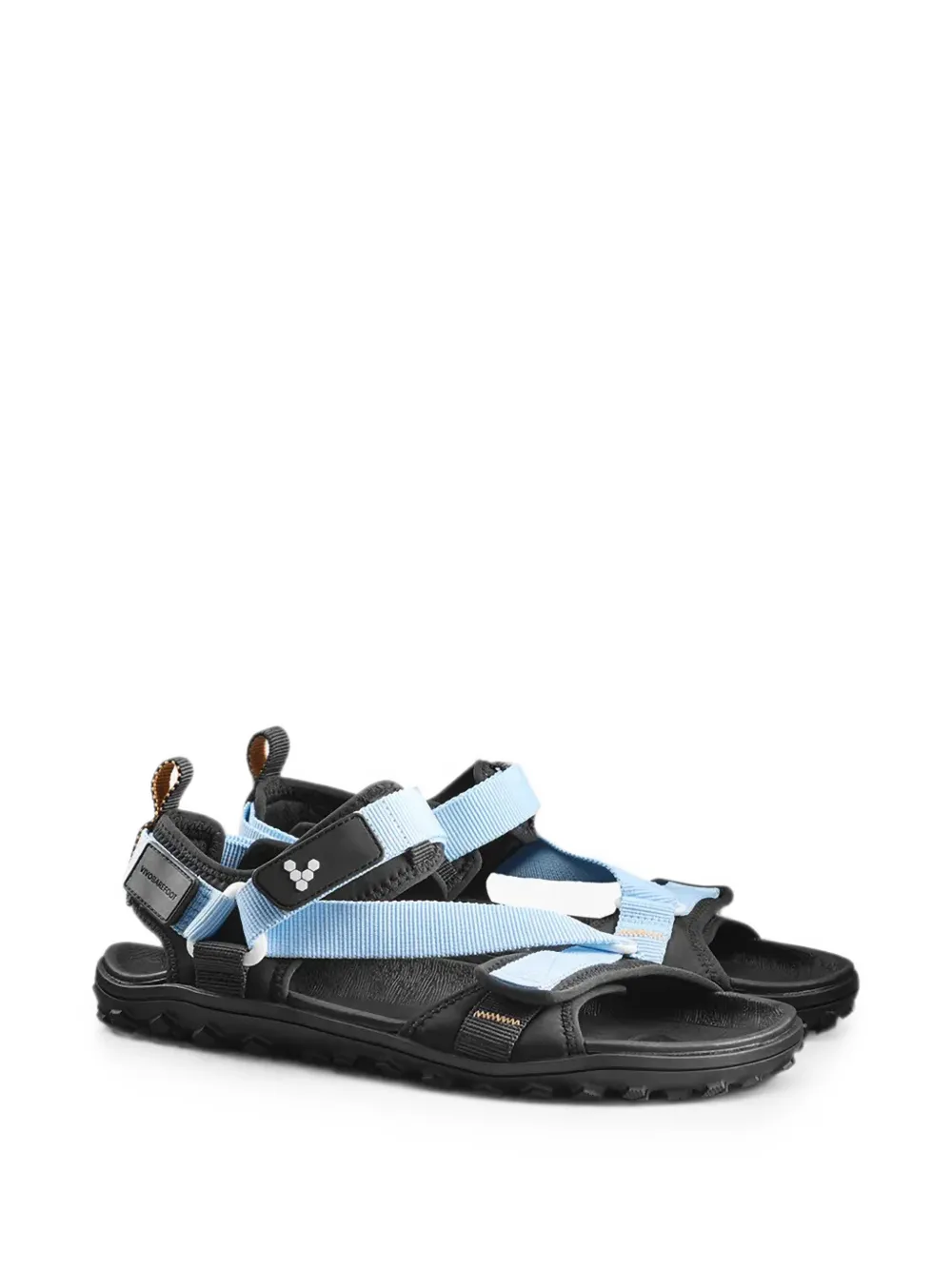 Vivobarefoot Tracker Ora touch-strap sandals Zwart