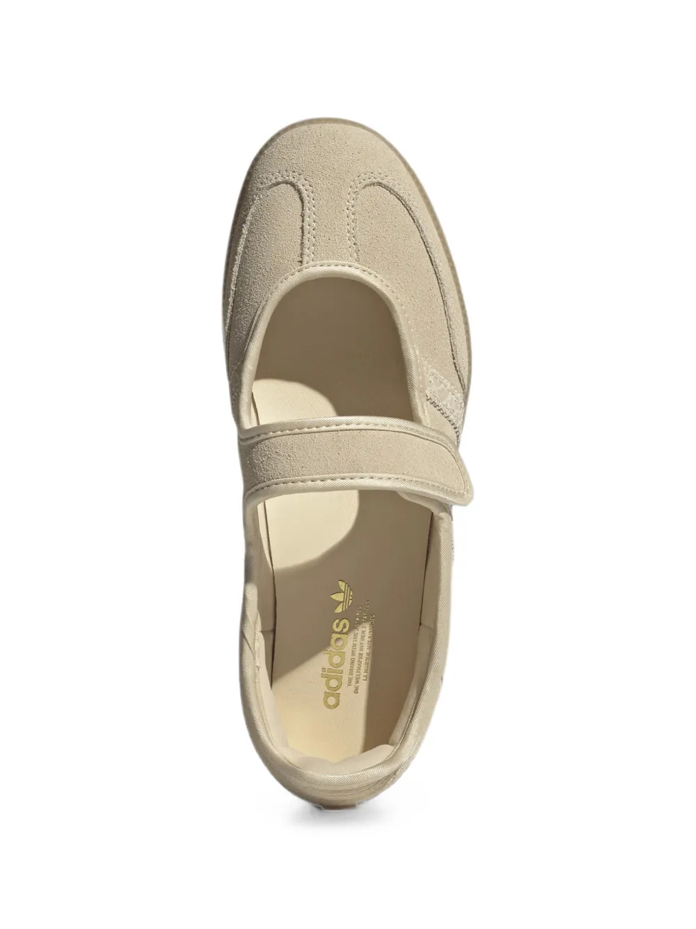 adidas Samba touch-strap ballet flats Beige