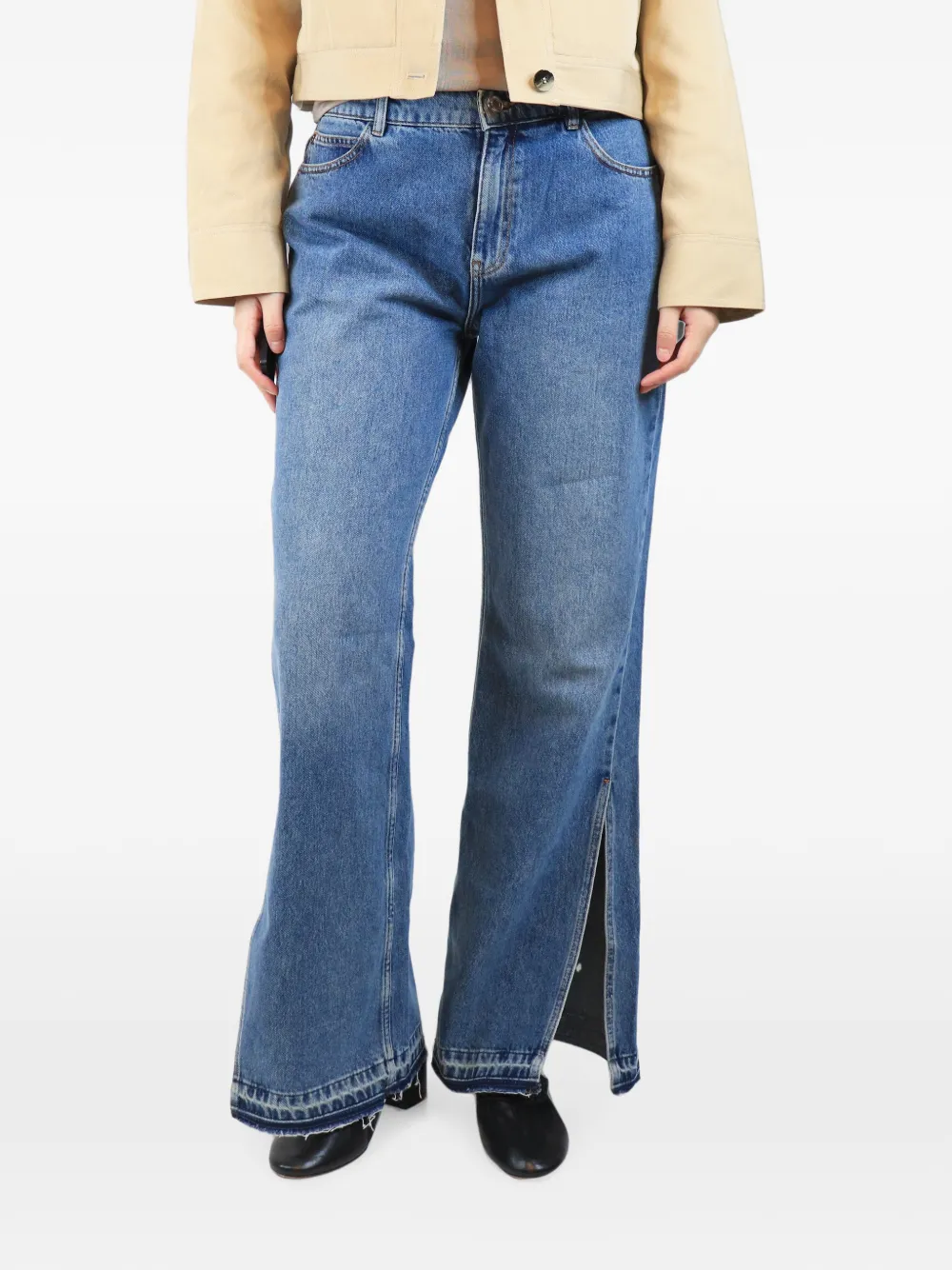 STEL Jeans a gamba ampia - Blu