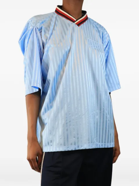 Martine Rose striped football jersey