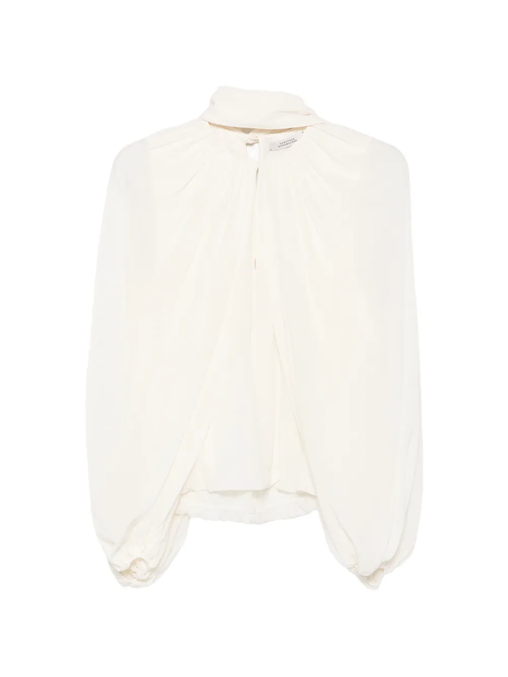 Dorothee Schumacher pussy-bow balloon-sleeve blouse