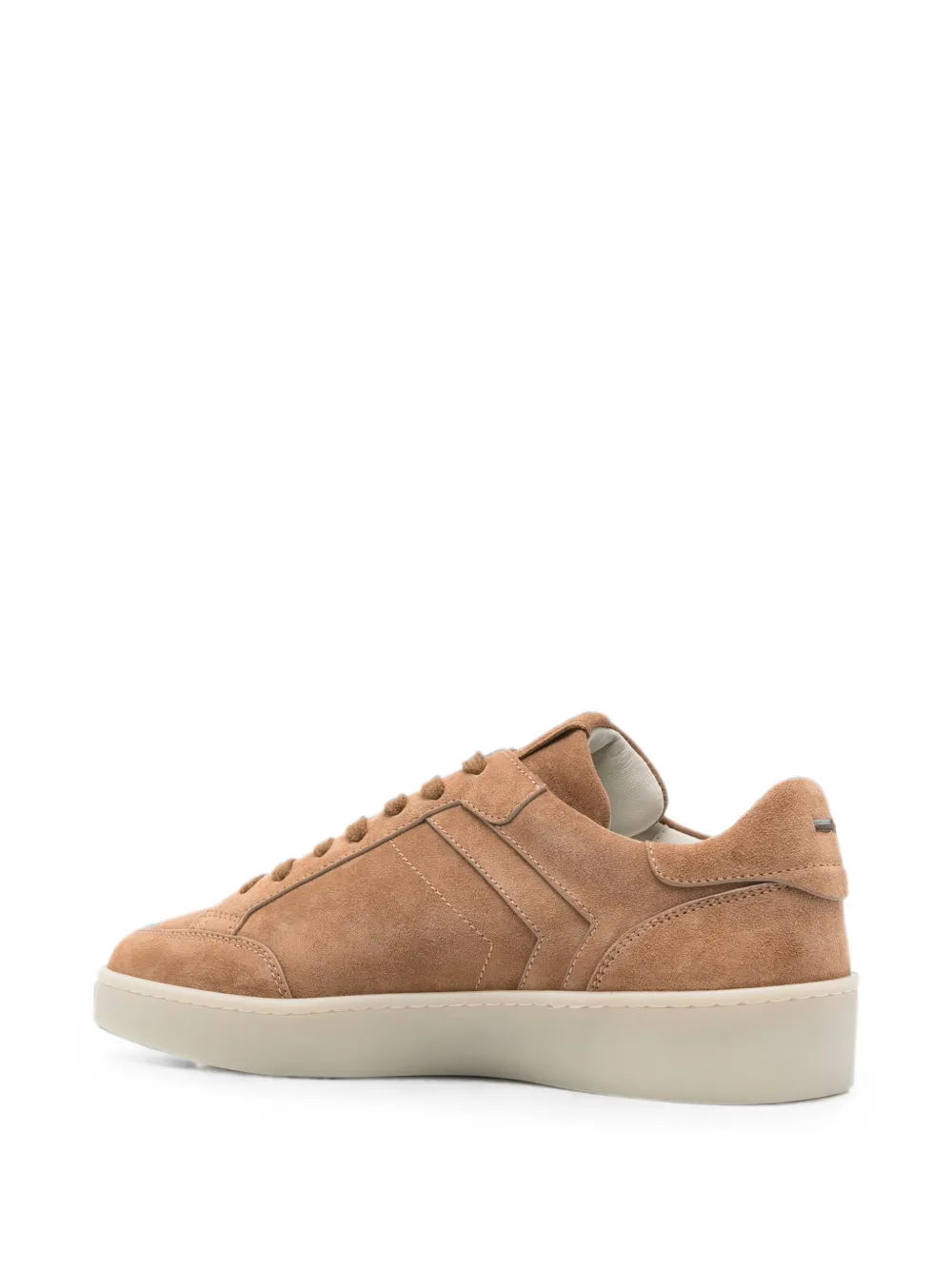 Canali lace-up suede sneakers Bruin