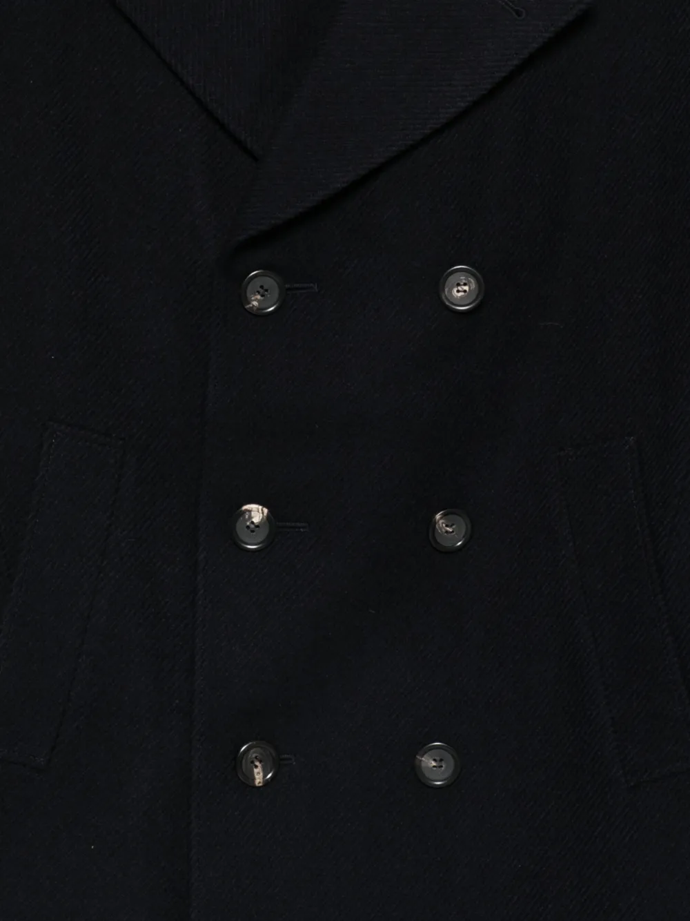Canali Jas met dubbele rij knopen Blauw
