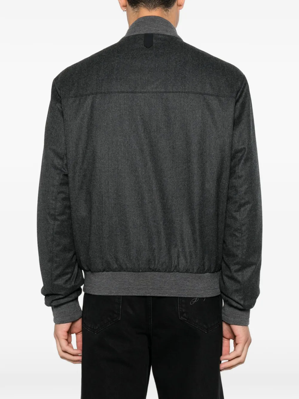 Canali Jack met rits Grijs