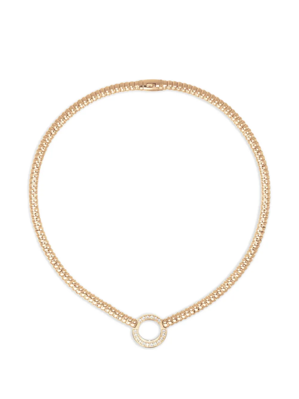 Officina Bernardi Enigma X Aura Halskette mit Diamanten - Gold