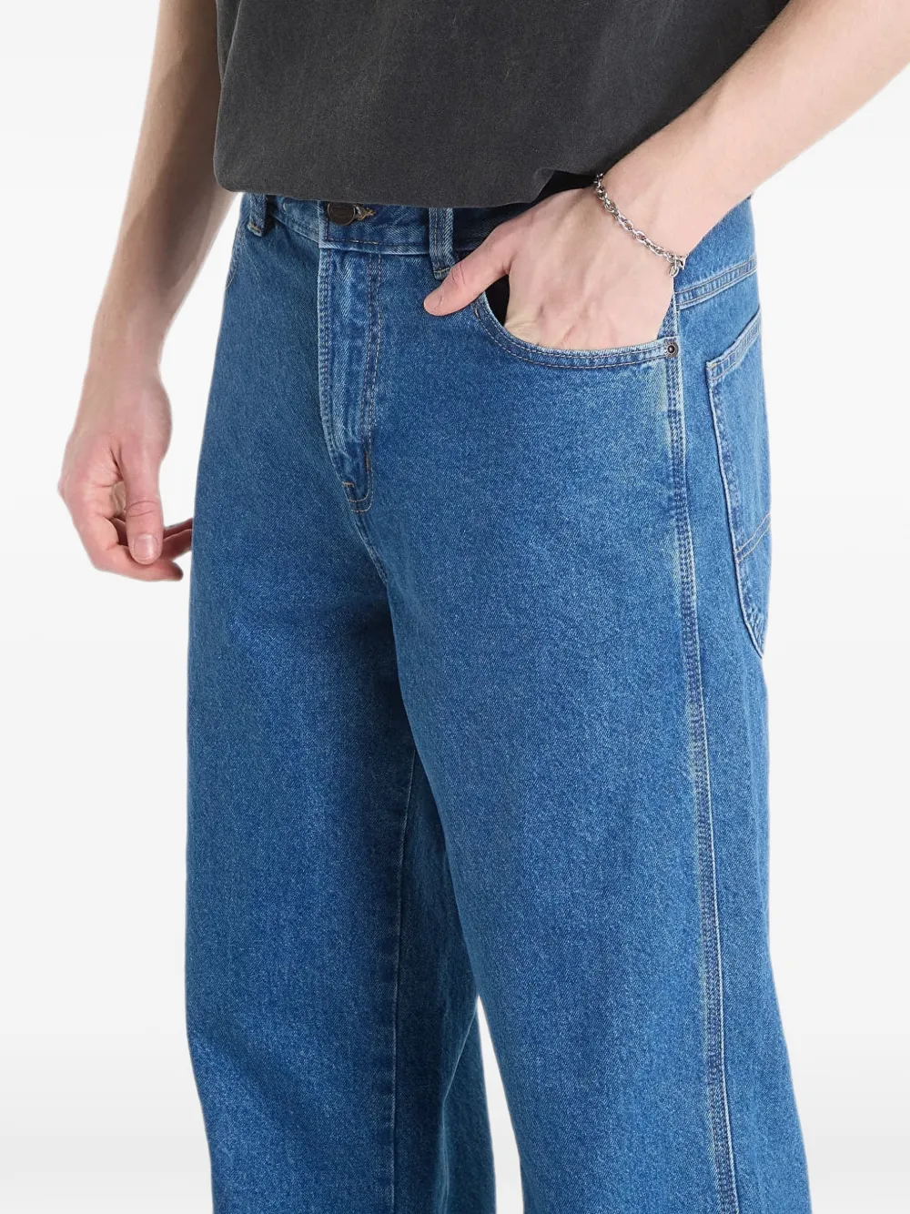 DICKIES 958 baggy straight jeans Blauw
