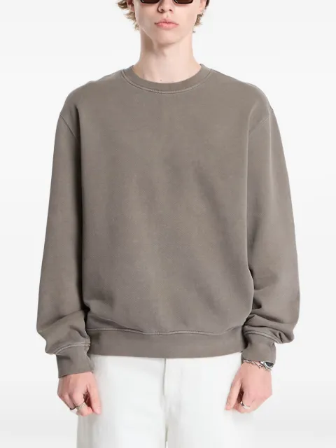 A.P.C. logo-print crew-neck sweater