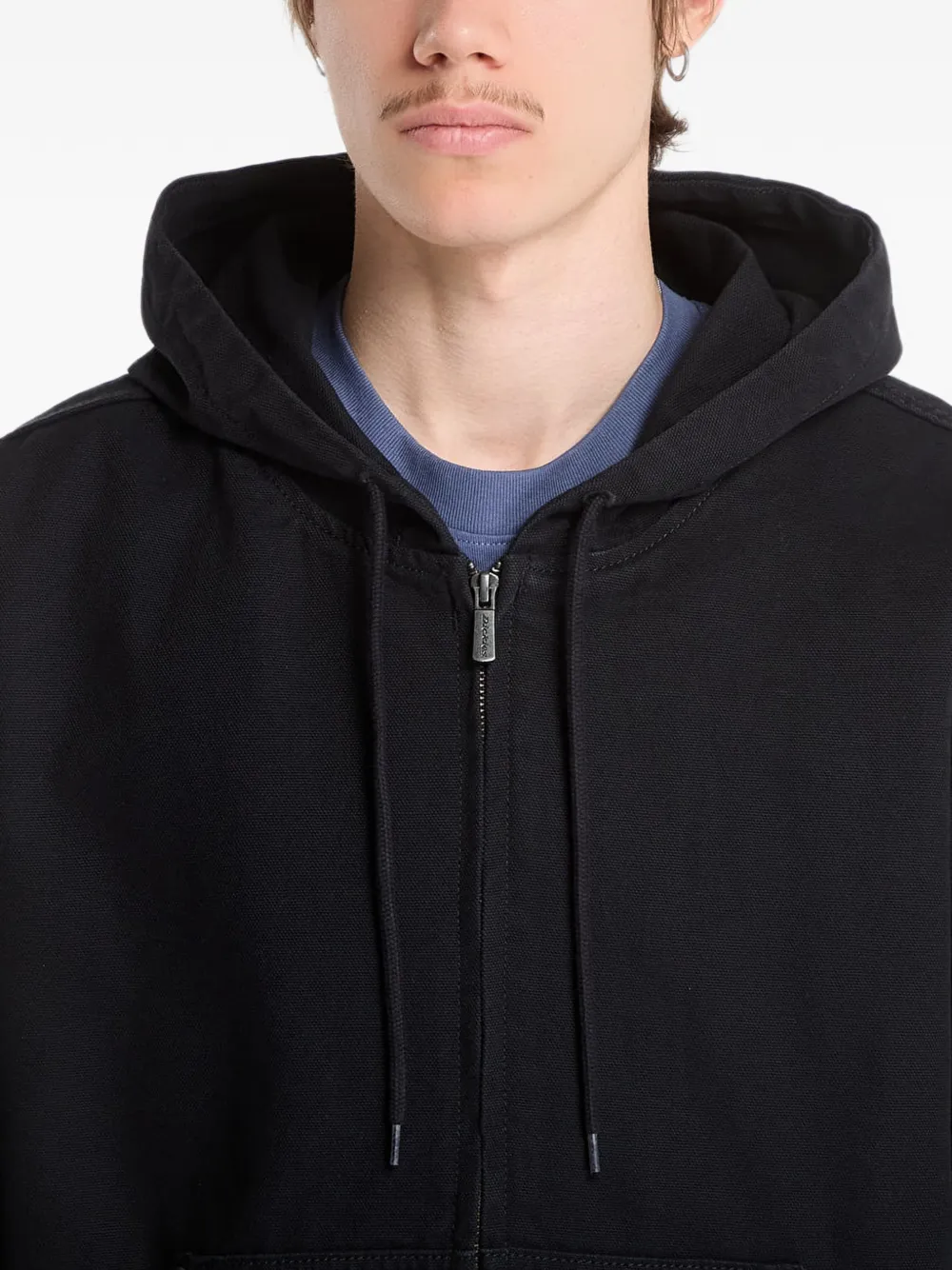 DICKIES Canvas hoodie Zwart