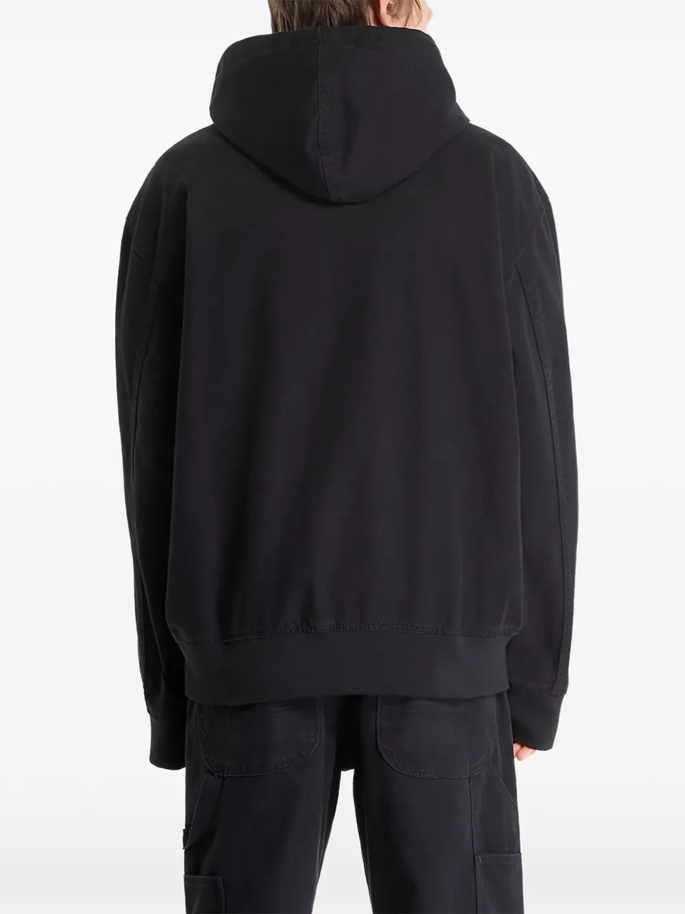 DICKIES Canvas hoodie Zwart