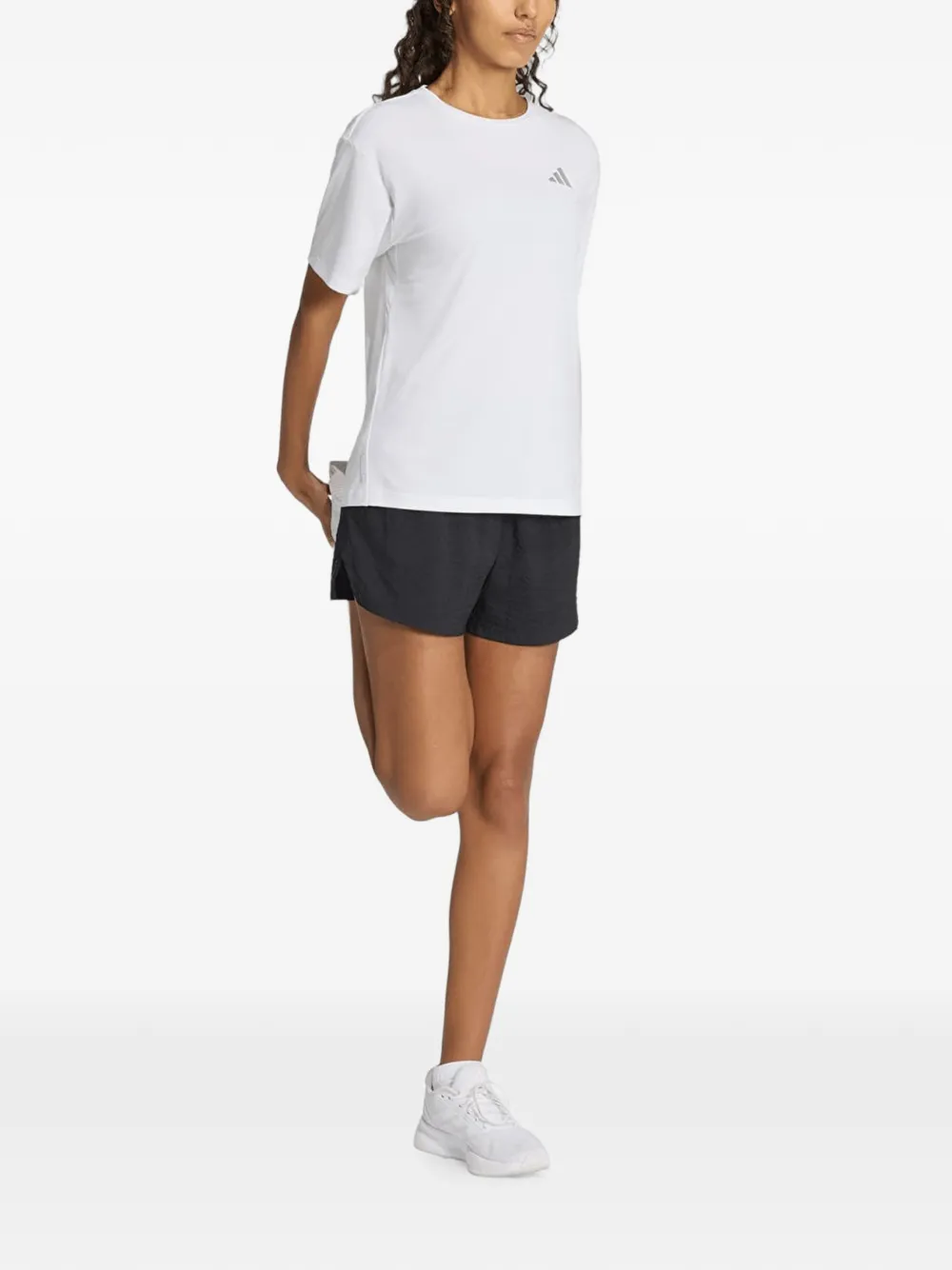 adidas Adi365 logo-print shorts Zwart