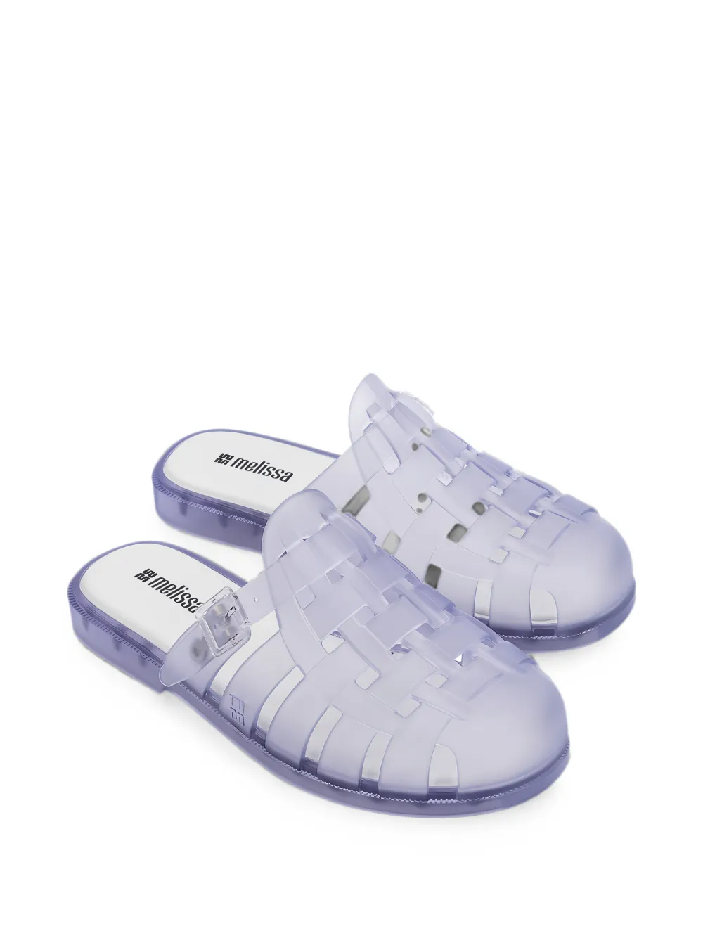 Melissa Possession platte muiltjes Wit