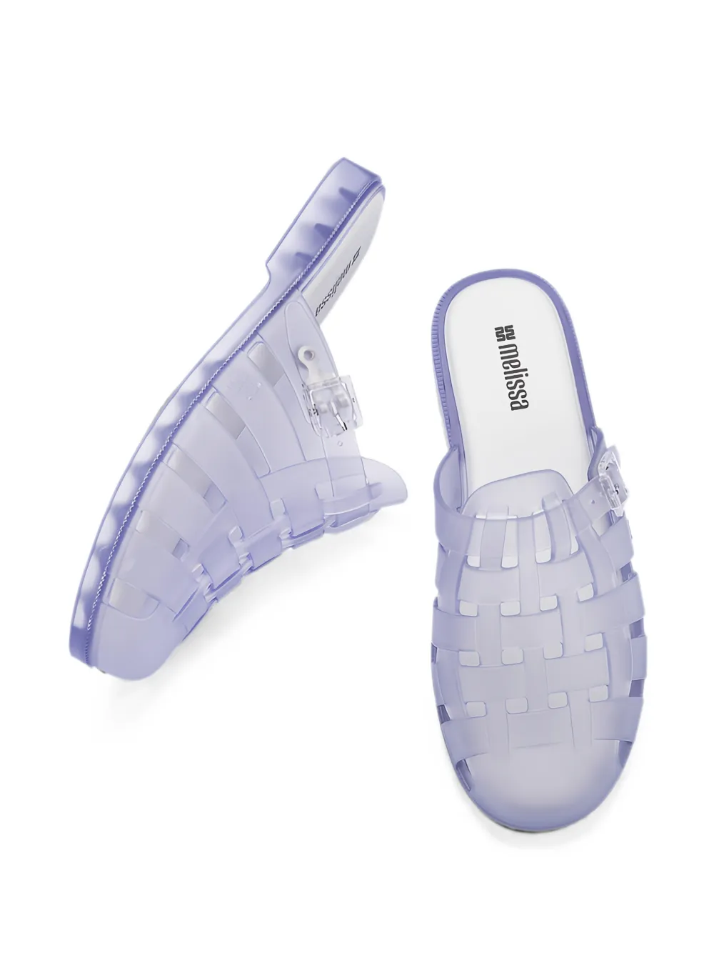 Melissa Possession platte muiltjes Wit