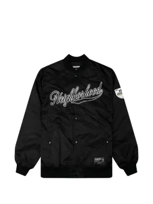 ネイバーフッド ナイロンジャケット ボンバー L 黒 Neighborhood ボンバージャケット | ブラック | FARFETCH JP