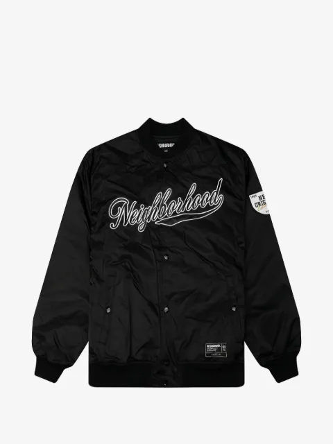 Neighborhood veste à logo brodé