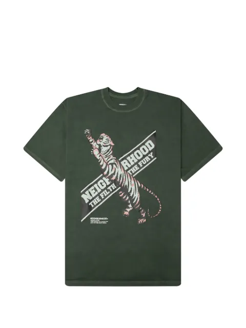 Neighborhood tiger-print T-shirt