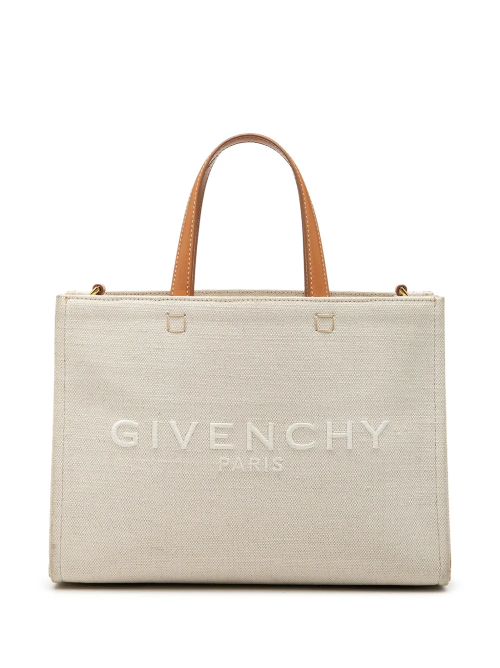 Givenchy Pre-Owned Borsa shopper piccola in tela 2013 - Toni neutri