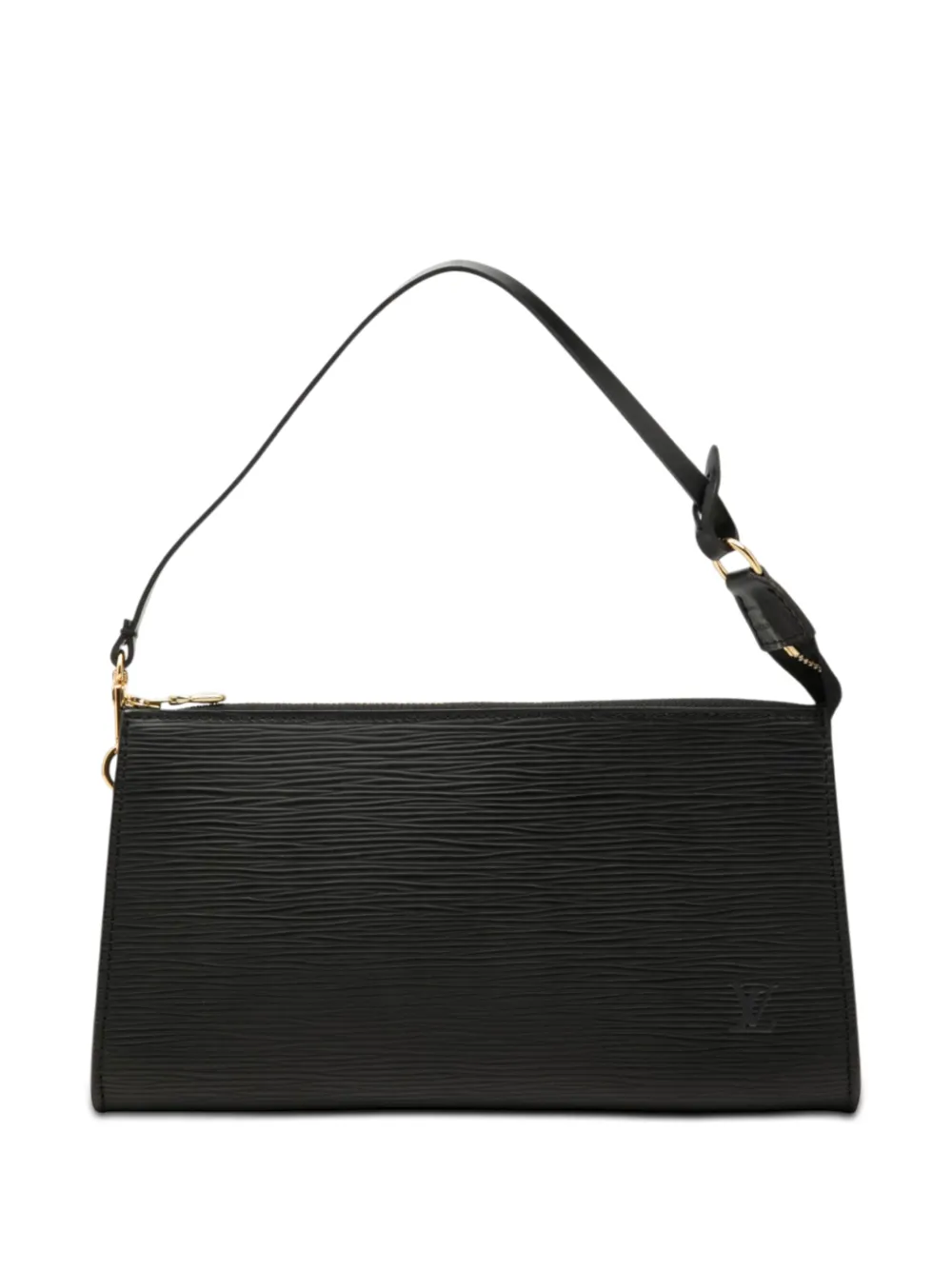 Louis Vuitton Pre-Owned Borsa a spalla Pochette Accessoires in pelle Épi 2001 - Nero
